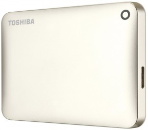    500Gb Toshiba Canvio Connect II Satin gold (HDTC805EC3AA) 4