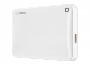    500Gb Toshiba Canvio Connect II White (HDTC805EW3AA)