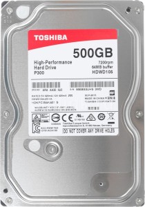  Toshiba HDD SATA 500GB P300 7200rpm 64MB 3