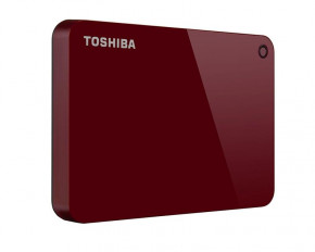   Toshiba HDD ext 2.5 USB 1.0TB Canvio Advance Red (HDTC910ER3AA) 3