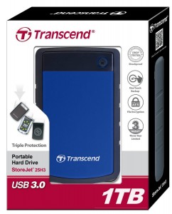    Transcend StoreJet 1TB 2.5 USB 3.0 Blue ( H) (TS1TSJ25H3B) 6