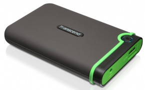    Transcend 1  USB 3.0 2.5 StoreJet 25M3 TS1TSJ25M3 Black/Green 4