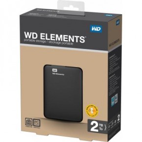     Western Digital Elements Portable 2TB 2.5 USB 3.0 5400rpm (WDBU6Y0020BBK-EESN) (6)