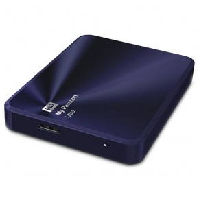   Western Digital My Passport Ultra Metal 2.5 USB 3.0 3TB External Blue (WDBEZW0030BBA-EESN) 4