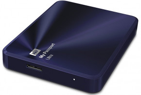   Western Digital My Passport Ultra Metal Edition 2.5 USB 3.0 4TB Blue/Black (WDBEZW0040BBA-EESN) 3