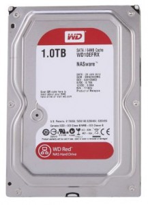   Western Digital 1TB 64MB 3.5 SATA 3.0 IntelliPower Red WD10EFRX 3