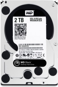   Western Digital 3.5 SATA 3.0 2TB 7200rpm 64Mb Cache Black (WD2003FZEX)