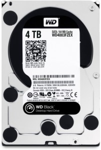   Western Digital 3.5 SATA 3.0 4TB 7200rpm 64Mb Cache Black (WD4003FZEX)