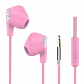   HeyDr W-2 Wired Earphones Pink (0)