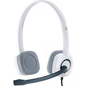  Logitech H150 Stereo Headset Cloud White (981-000350)