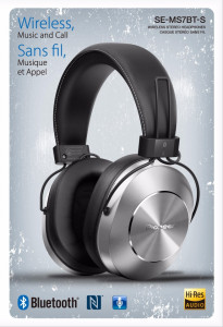  Pioneer Bluetooth Headphones SE-MS7BT-S Hi-Res Audio Silver 4