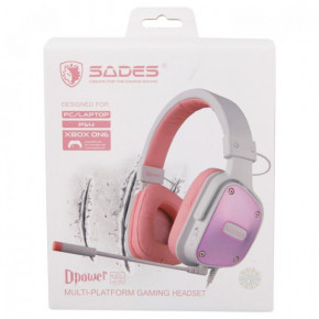  Sades SA-722 White/Pink 5