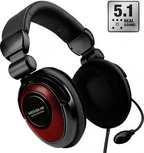  Speed Link Medusa NX 5.1 Surround Headset - Limited Edition red (SL-8793-RD-02)