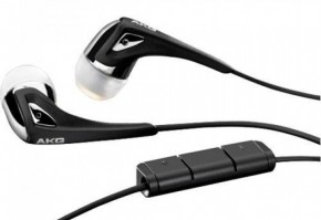  AKG K350 Headphone On The Go In-Ear Canal Chrome (K350CRM)