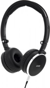  AKG K490 Headphone On The Go Noise Cancelling Black/Silver (K490NC)