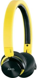  AKG Y40 On-Ear Headphones Yellow (Y40YEL)