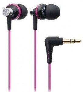  Audio-Technica Inner ear type headphones - black & pink ATH-CK303MBPK