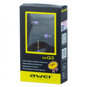   Awei ES-Q3 Purple (3-00093_6) (0)