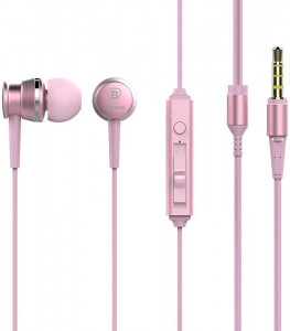  Baseus Lark Series Wired Earphones Sakura Pink