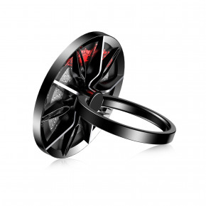 - Baseus Premium wheel Ring Bracket 10  Black-Silver 
