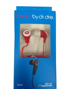  Beats by dr. Dre MD-03 Red (2000000532417)