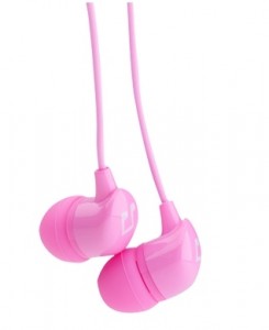  Happy Plugs Headphones In-Ear Pink (7717) 7