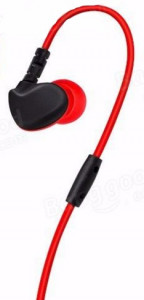   Hoco ES1 Sport  Earphone Red (1)