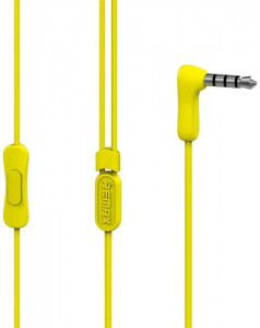  Remax RM-301 Earphone Yellow 4
