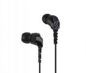  Scosche Noice Isolation Sport EarBuds with Earhooks Black/Grey