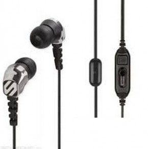  Scosche Noice Isolation Sport EarBuds with Earhooks Black/Grey 3
