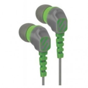  Scosche Noise Isolation EarBuds Green