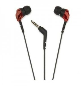  Scosche Noise Isolation EarBuds Red 3