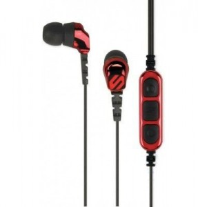 Scosche Noise Isolation EarBuds Red 4