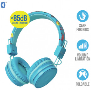  Trust Comi Bluetooth Wireless Kids Headphones blue (23128) 3