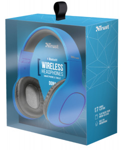 Trust Dona Wireless Bluetooth headphones Blue (22980) 9
