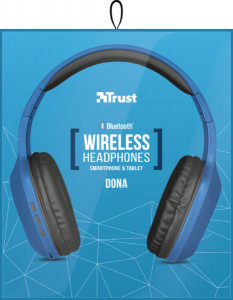  Trust Dona Wireless Bluetooth headphones Blue (22980) 10