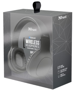  Trust Dona Wireless Bluetooth headphones Grey (22888) 8