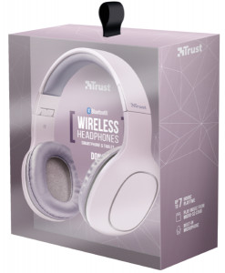  Trust Dona Wireless Bluetooth headphones Pink (22889) 8