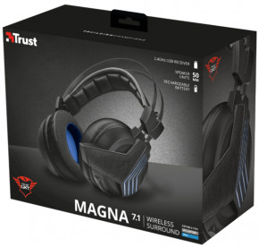  Trust GXT 393 Magna Wireless 7.1 Surround Gaming Headset (22796) 8