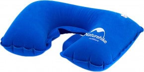   Square Inflatable Travel Neck Pillow blue (NH15A003-L)