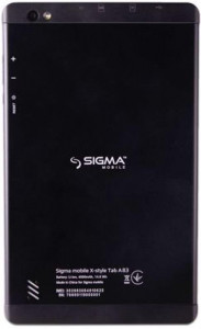  Sigma Mobile X-style Tab A83 Black 3