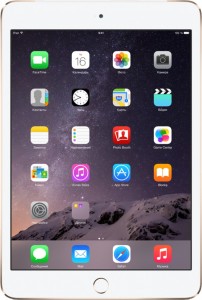   Apple A1599 iPad mini 3 Wi-Fi 16Gb Gold (MGYE2TU/A) (0)