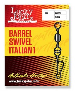  - Lucky John Barrel Swivel Italian 5051-007 (  - 10 ) (0)