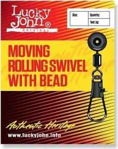 -  Lucky John Moving Roling Swivel 5055-00L 10  3