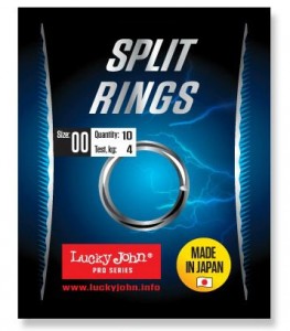   Lucky John Pro Series Slit Rings 5450-002 10  (0)