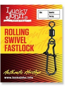 - Lucky John Rolling Swivel Fast Lock LJ5025-006 (  - 10 )
