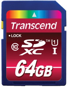   Transcend SDXC 64GB Class 10 UHS-I Ultimate (X600) (TS64GSDXC10U1)