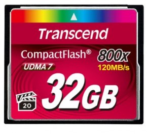   Transcend CF 32GB(800X) (TS32GCF800)
