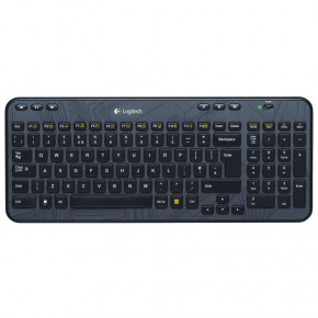  Logitech K360 Wireless Keyboard Black Refurbished