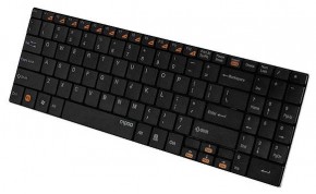  Rapoo Wireless Ultra-slim Keyboard black (9070) 4